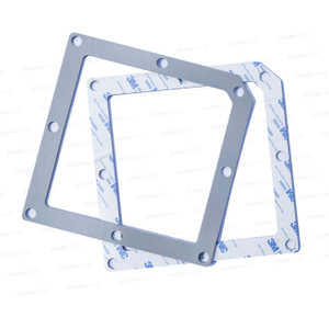 custom silicone foam gasket with adhesive backing 