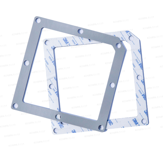 custom silicone foam gasket with adhesive backing 
